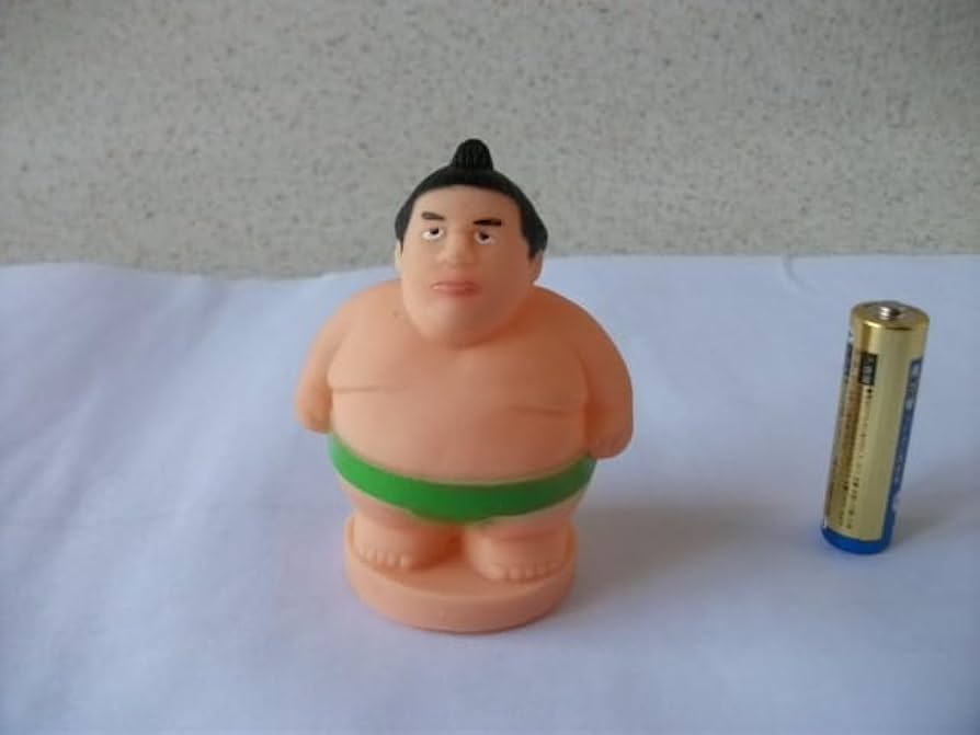 Amazon.co.jp: レア 当時物 お相撲さん 力士 ソフビ 貯金箱 おすもう