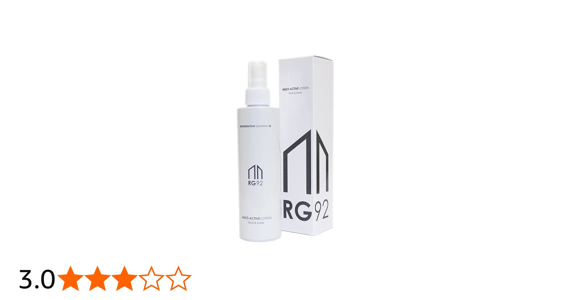 Amazon | RG92 マルチアクティブローション 200ml フェイス ボディ