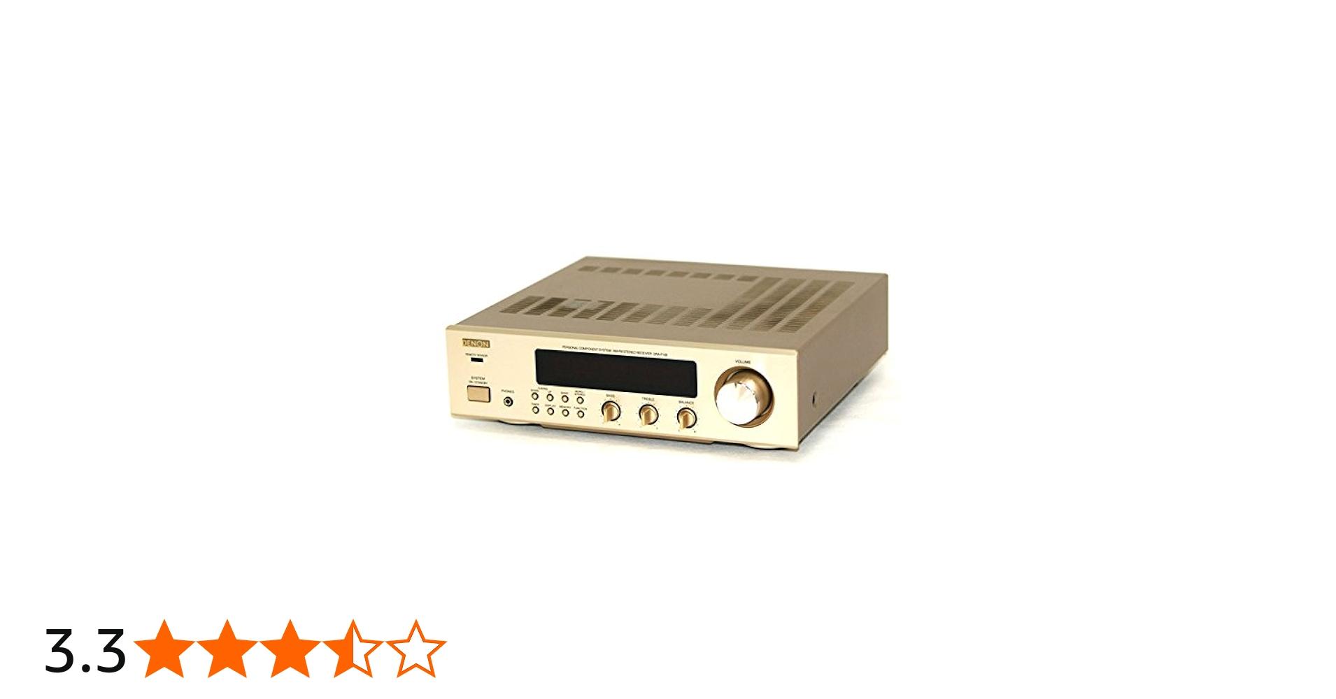 Amazon | DENON デノン(デンオン) DRA-F100-N ゴールド FM/AM