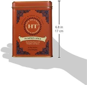 Amazon.com : Harney & Sons Fine Teas Pumpkin Spice Tin- 20 Sachets