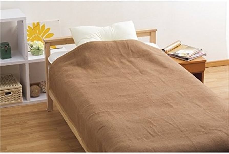 Amazon｜大阪泉州の毛布 キャメル毛布（毛羽部分） SNC-254 単品 【1点