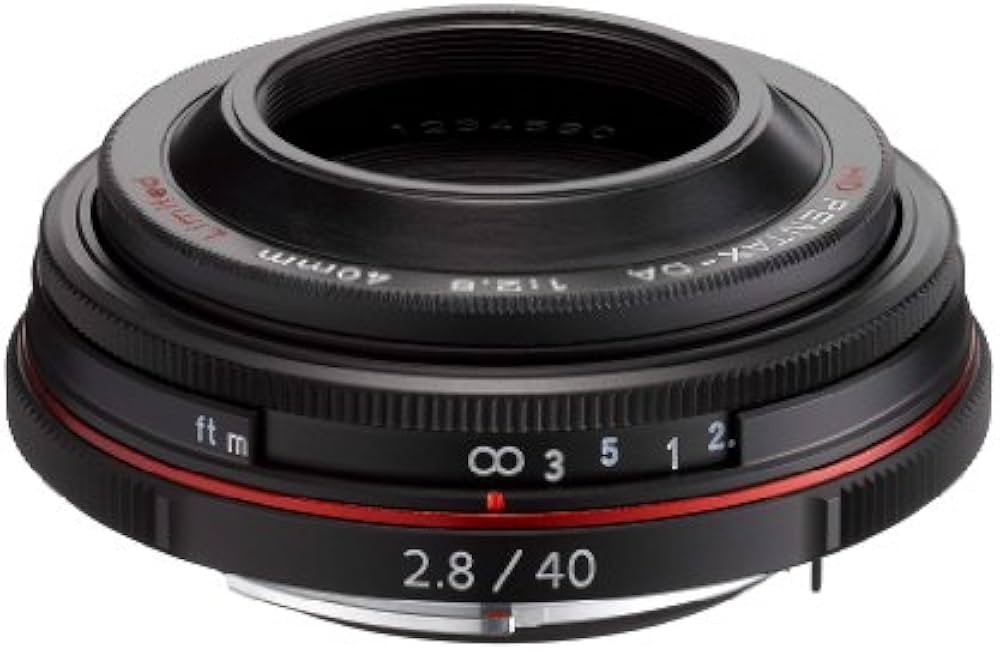 Amazon | ペンタックス HD PENTAX-DA 40mmF2.8 Limited ブラック 標準
