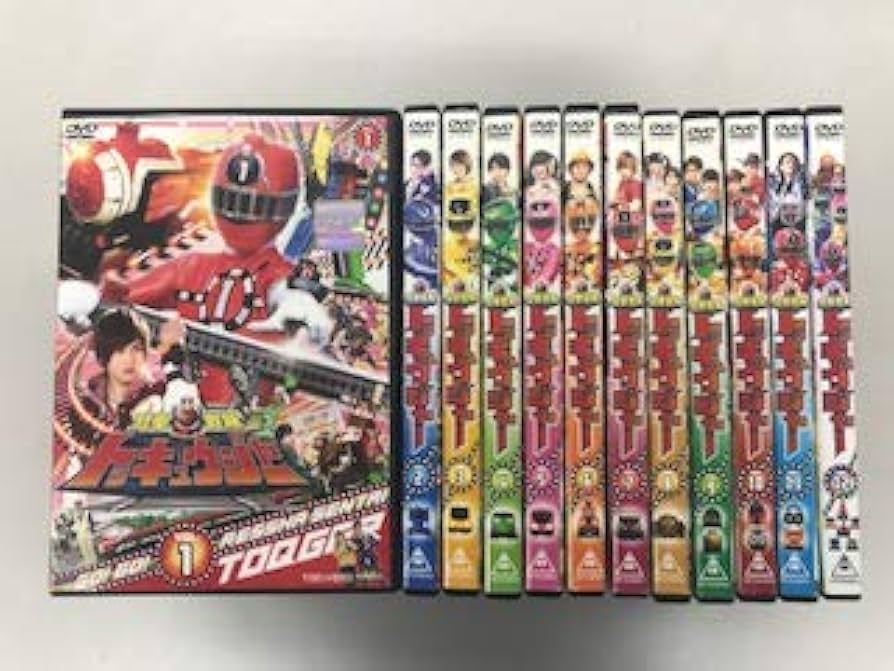 Amazon.co.jp: 列車戦隊トッキュウジャー 【レンタル落ち】全12巻