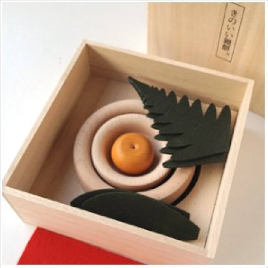 Amazon.co.jp: 神棚の里 正月 木製 きのいい鏡餅 小サイズ 手作り