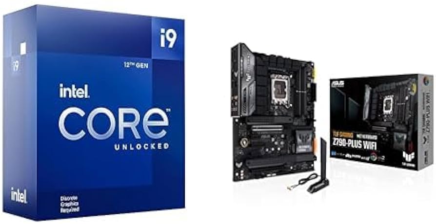 Amazon.com: Intel Core i9-12900KF Gaming Desktop Processor + ASUS