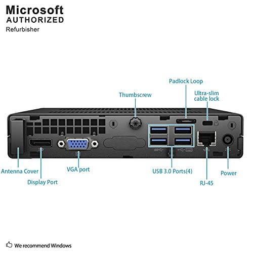 Amazon.com: HP EliteDesk 800 G2 Mini Business Desktop PC, Intel