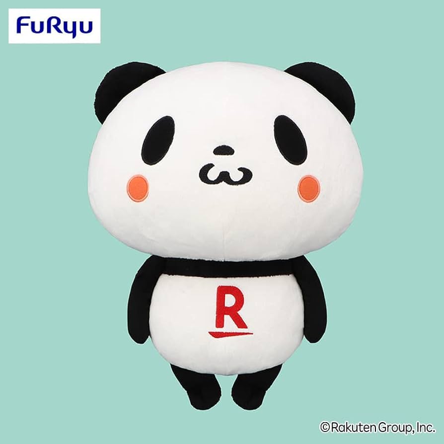 Amazon.co.jp: お買いものパンダ 超BIG ぬいぐるみ 楽天 パンダ お