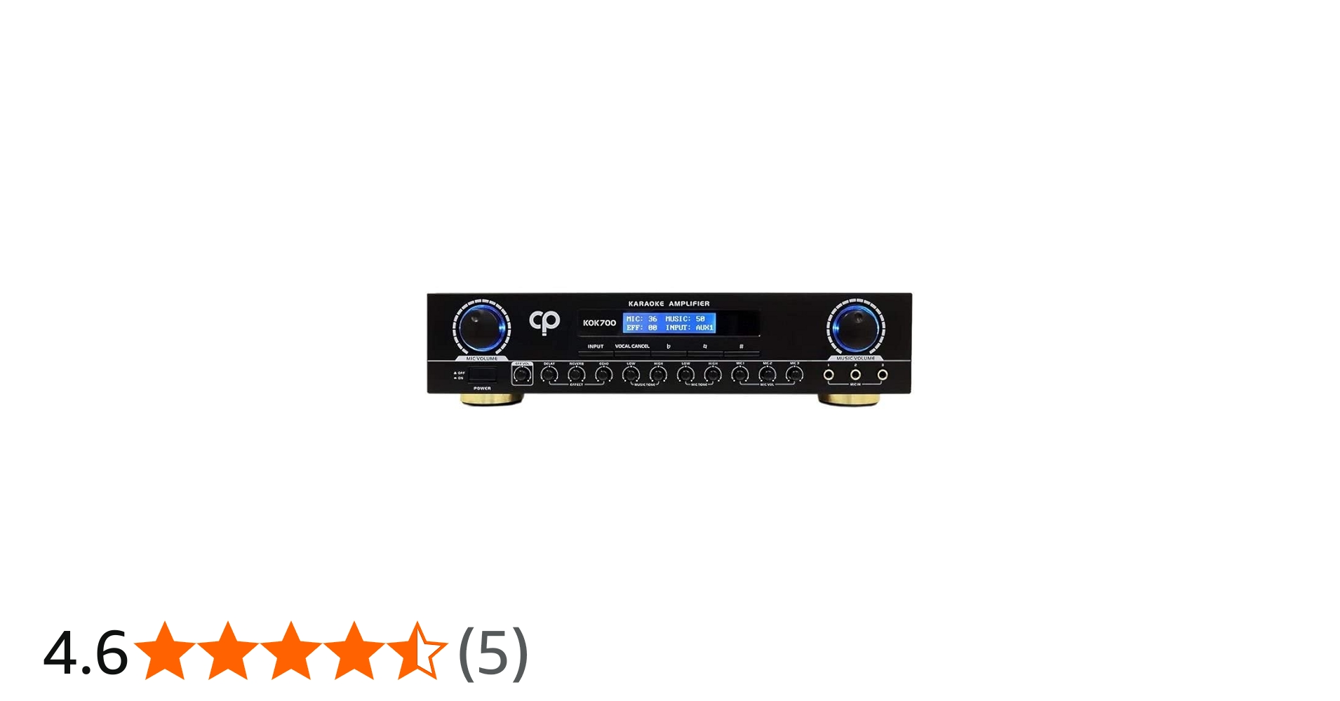 Amazon | CLASSIC PRO (クラシックプロ) カラオケアンプ 270W x2 (8Ω