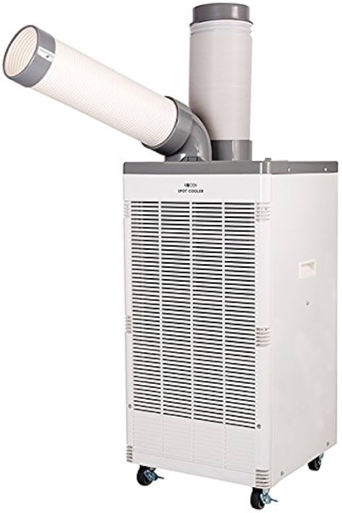 Amazon.co.jp: 広電 スポットクーラー 業務用 冷風・排熱ダクト付 省