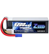 Amazon.com: Zeee 2S Shorty Lipo Battery 5000mAh 7.4V 100C Hard