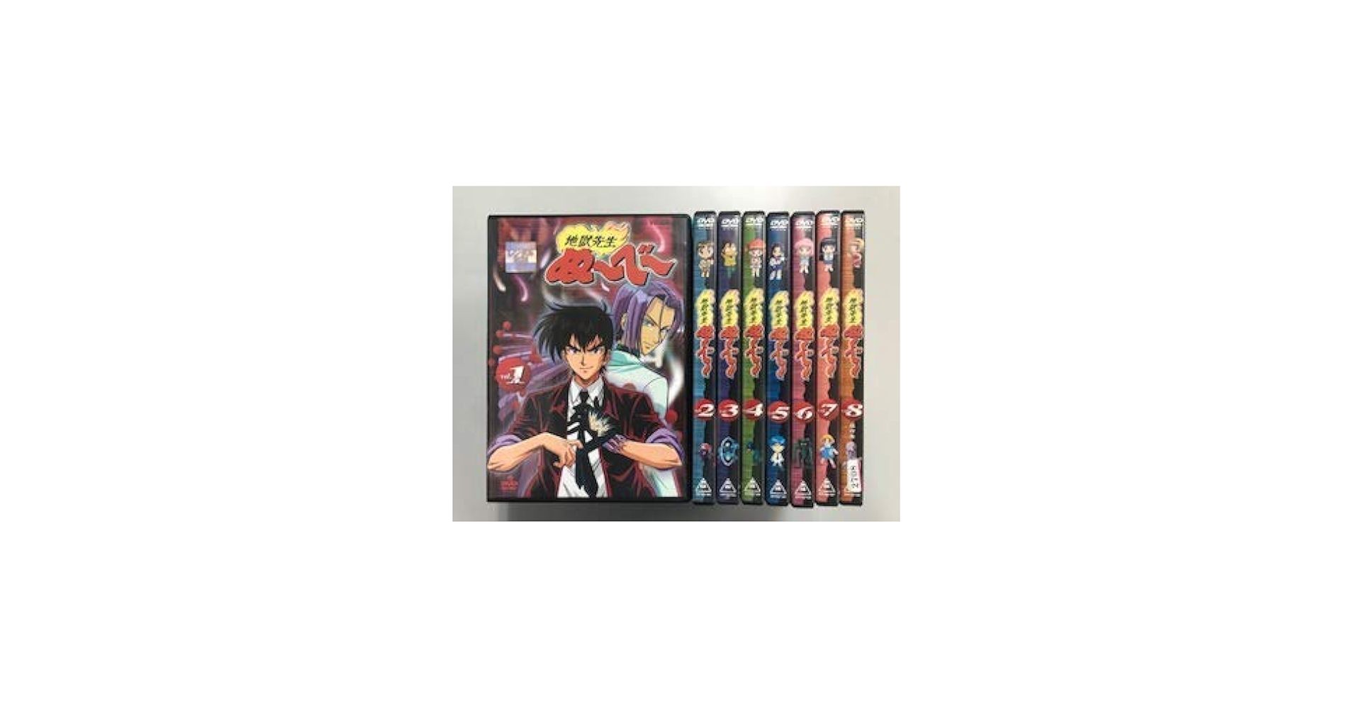 Amazon.co.jp: 地獄先生 ぬ～べ～【レンタル落ち】全8巻セット : DVD