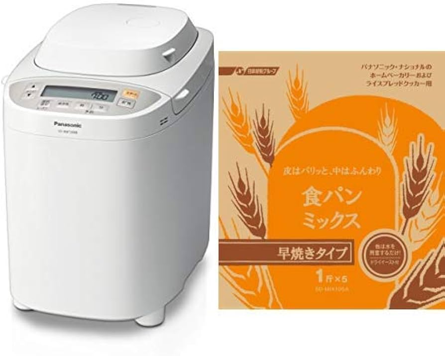 Amazon | パナソニック ホームベーカリー 2斤タイプ ホワイト SD