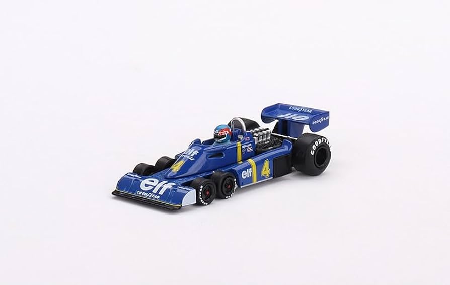 Amazon.com: Tyrrell P34#4 Patrick Depailler F1 Formula One Swedish