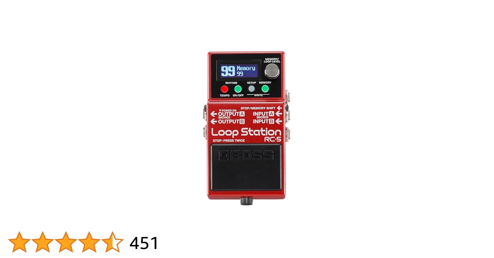 美品】 BOSS Loop Station RC-5／PSA-100Sセット