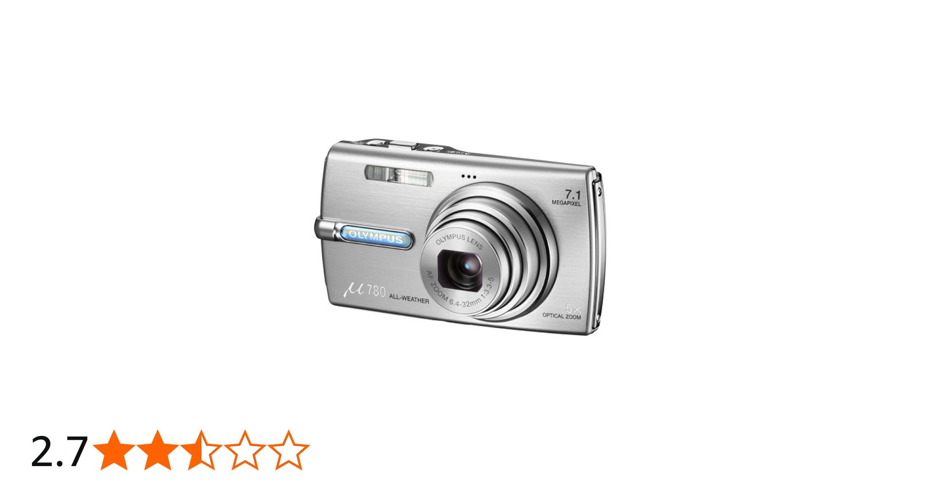 Amazon | OLYMPUS デジタルカメラ μ780 (ミュー) プレミアムシルバー
