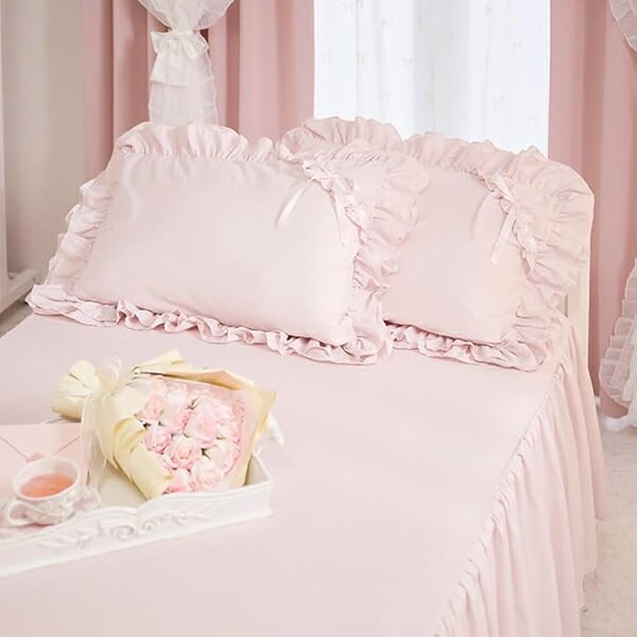 Amazon｜ロマンティックプリンセス ミルフィーユリボン布団カバー3点