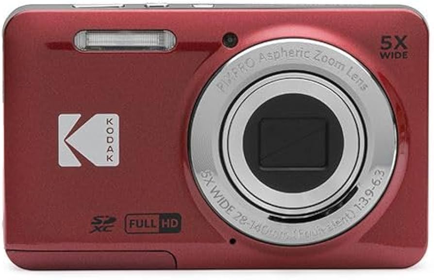 Amazon.co.jp: コダック コンパクトデジタルカメラ PIXPRO レッド