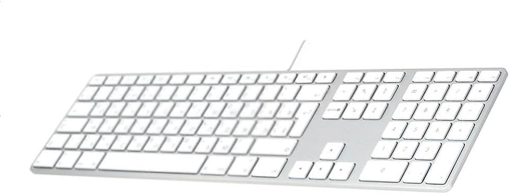 Amazon | A1243 純正 USB キーボード 世界各国Ver. テンキー付 有線