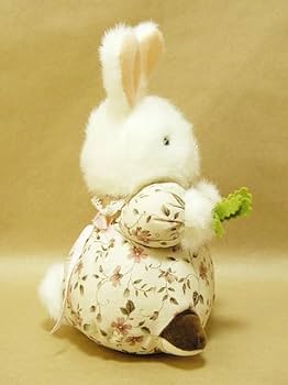 Amazon.co.jp: ぬいぐるみ：Sekiguchi/セキグチ：にんじんを持った白い