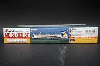 Amazon | Hasegawa ハセガワ 1/200 JAS 日本エアシステム MD-81/MD-87