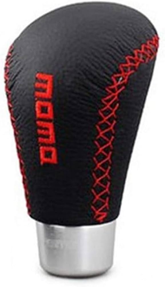 Amazon.co.jp: シフトノブ 5速 MT 赤 ユニバーサル PUレザーMOMO