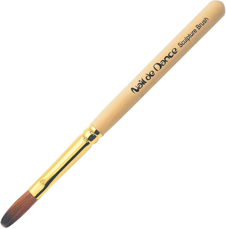 Amazon | Nail de Dance スカルプチュアブラシ 白木Ⅱ | Nail de Dance