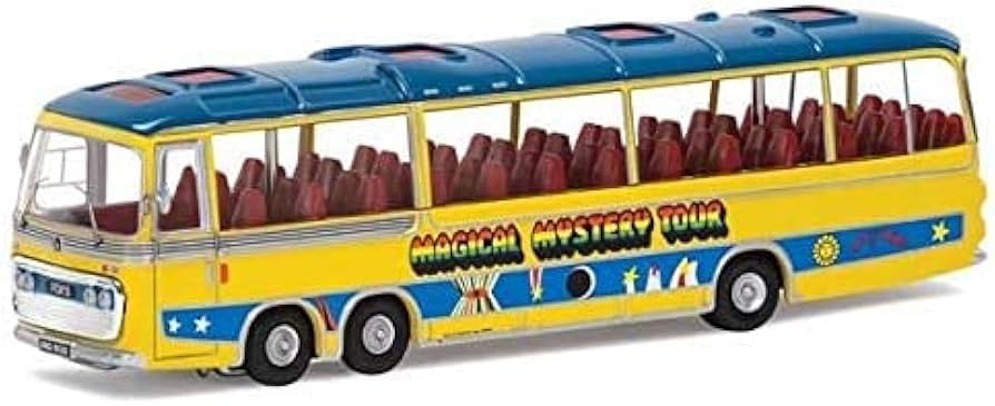Amazon | マジカルミステリーツアー バス(The Beatles) | ミニカー