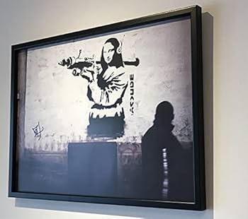 Amazon.co.jp: バンクシー アートフレーム (アートアタック) モナリザ