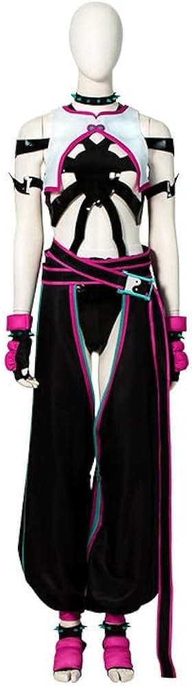 Amazon | [PAMEENCOS] ストリートファイター6 ハン・ジュリ コスプレ