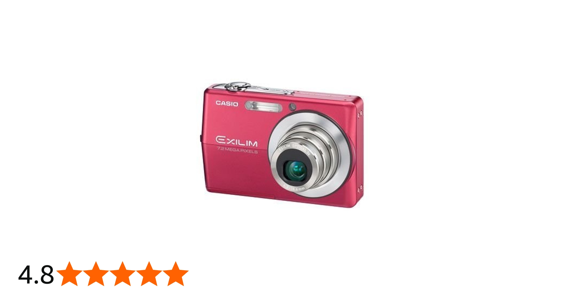 Amazon | CASIO デジタルカメラ EXILIM ZOOM EX-Z700 レッド