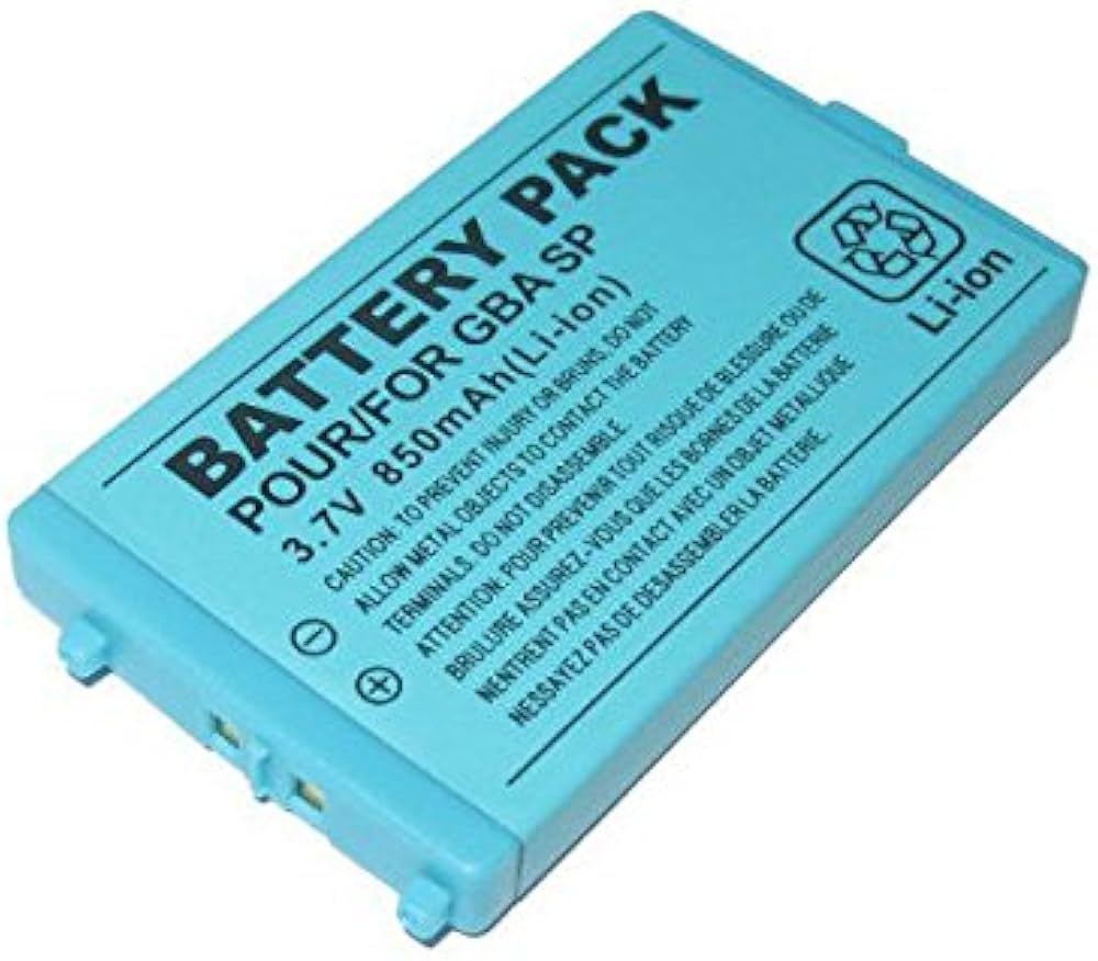 Amazon | ゲームボーイアドバンスSP専用 交換用バッテリーパック