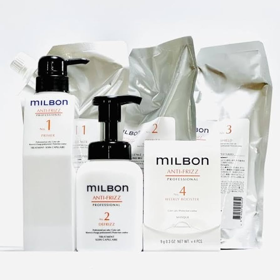 Amazon | 【セット品】ミルボン アンチフリッズ 4ステップ