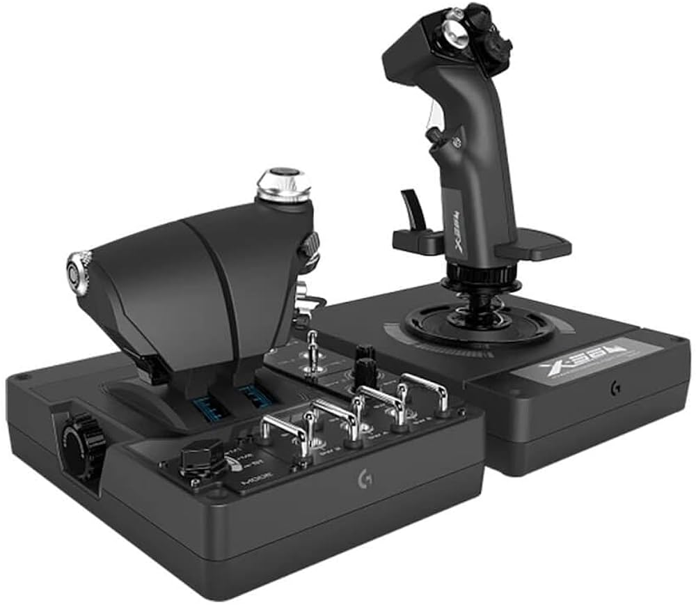 Amazon.com: Logitech G X56 H.O.T.A.S Throttle and Joystick Flight