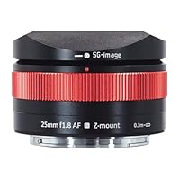 Amazon.co.jp: SG-image AF 25mm F1.8 APS-C Xマウント 単焦点 大口径