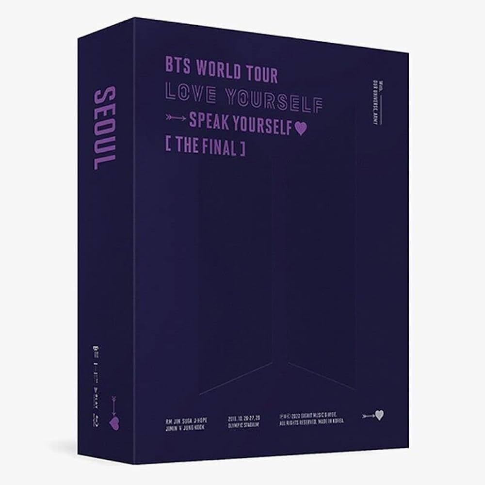 BTS - BTS WORLD TOUR LOVE YOURSELF SPEAK YOURSELF THE FINAL [ BLU
