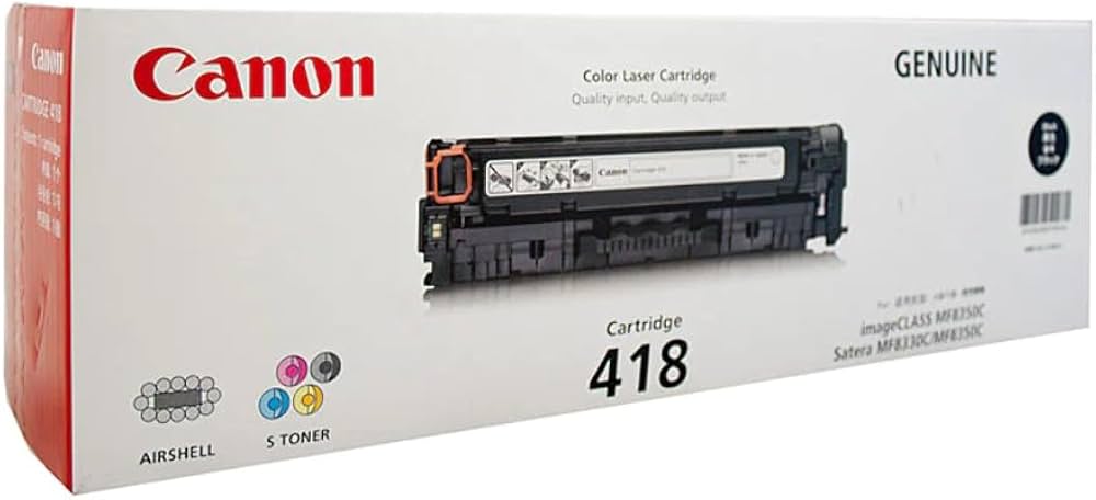 Amazon | キヤノン CRG-418BLK カートリッジ418 ブラック | キヤノン