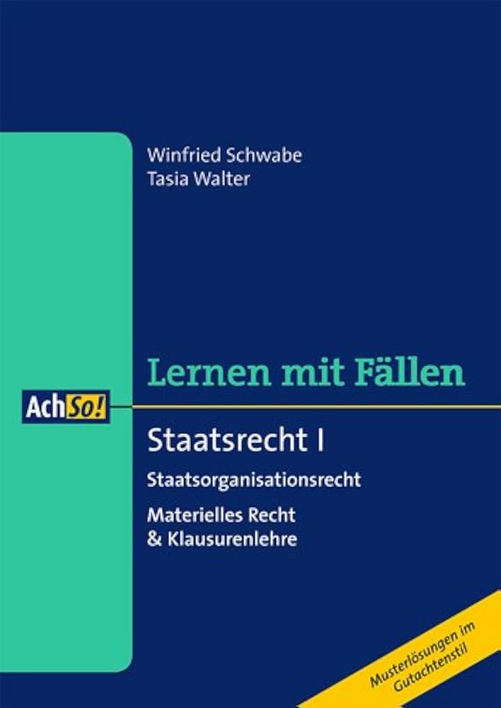 Amazon.co.jp: Staatsrecht I: Lernen mit Faellen : 本
