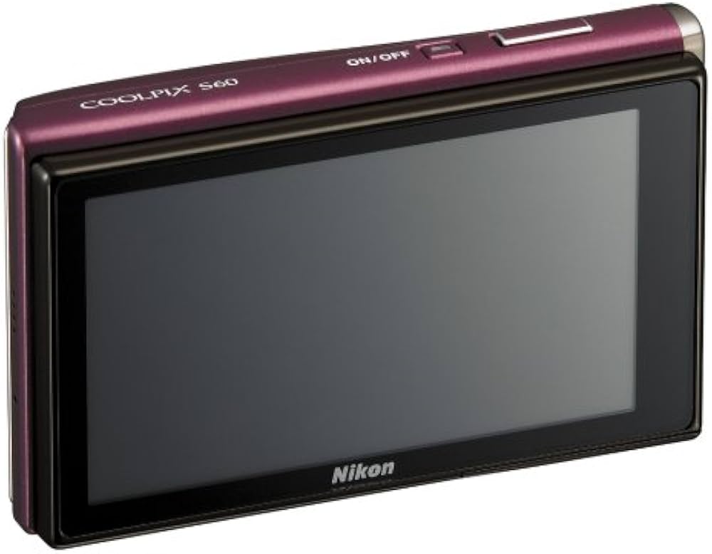 Amazon | Nikon デジタルカメラ COOLPIX (クールピクス) S60 ボルドー
