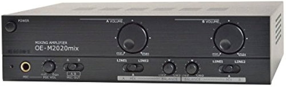 Amazon.co.jp: MASSIVE OE-M2020mix パワーアンプ ( ハイ・ロー兼用