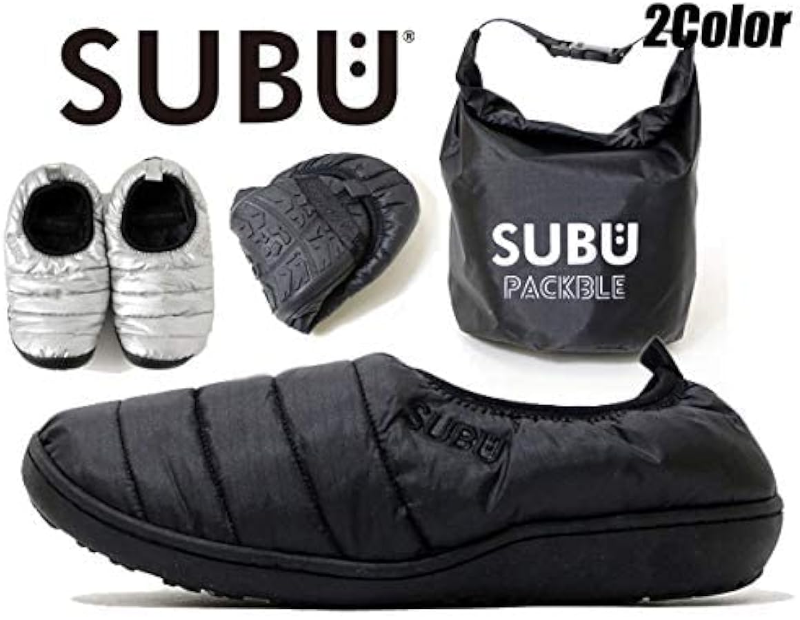 Amazon.co.jp: SUBU Packable Sandals, Nylon, 2-Color Foil, Silver
