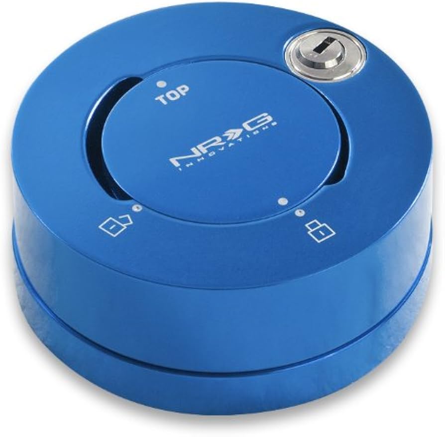 Amazon.co.jp: NRG SRK-101BL 盗難防止カーステアリングホイール