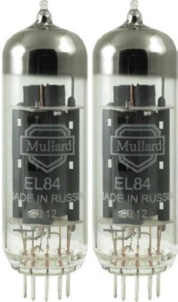Amazon.com: Mullard EL84, Matched Pair (2 tubes) : Musical Instruments