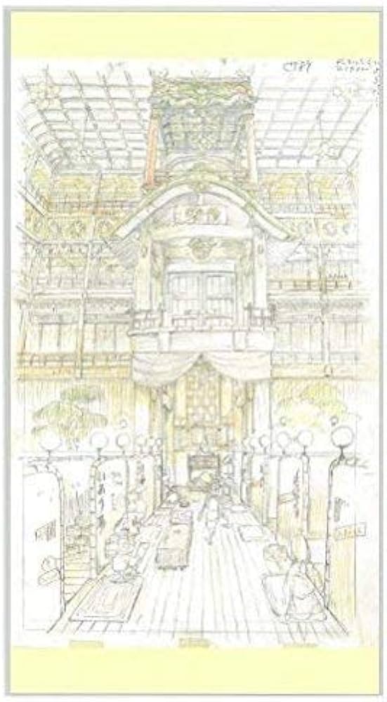 Amazon | ジブリ レイアウト展 ポストカード「千と千尋の神隠し」2