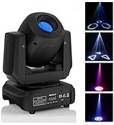 Amazon.co.jp: SEBRUANC 100W ムービングヘッドライト LED 回転DJ