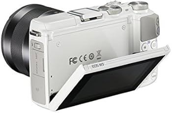 Amazon Canada: Canon EOS M3 18-55 White Mirrorless Camera Kit with