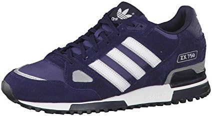 adidas ZX 750 G96719 erkek spor ayakkabısı, Mavi Yeni Lacivert Ftw