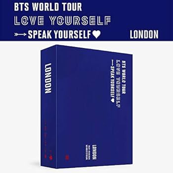 BTS WORLD TOUR LOVE YOURSELF SPEAK YOURSELF LONDON 2 DISC(D.V.D CD