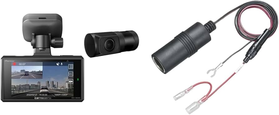 Amazon | パイオニア ドライブレコーダー VREC-DH301D 前後2カメラ 前