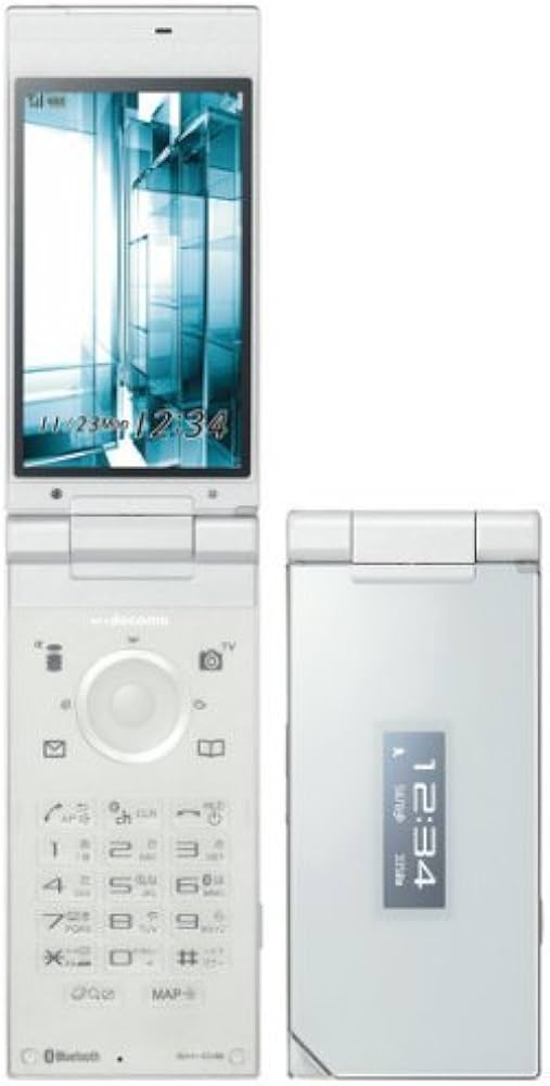 Amazon | シャープ SH-01B ホワイト 携帯電話 白ロム ドコモ docomo