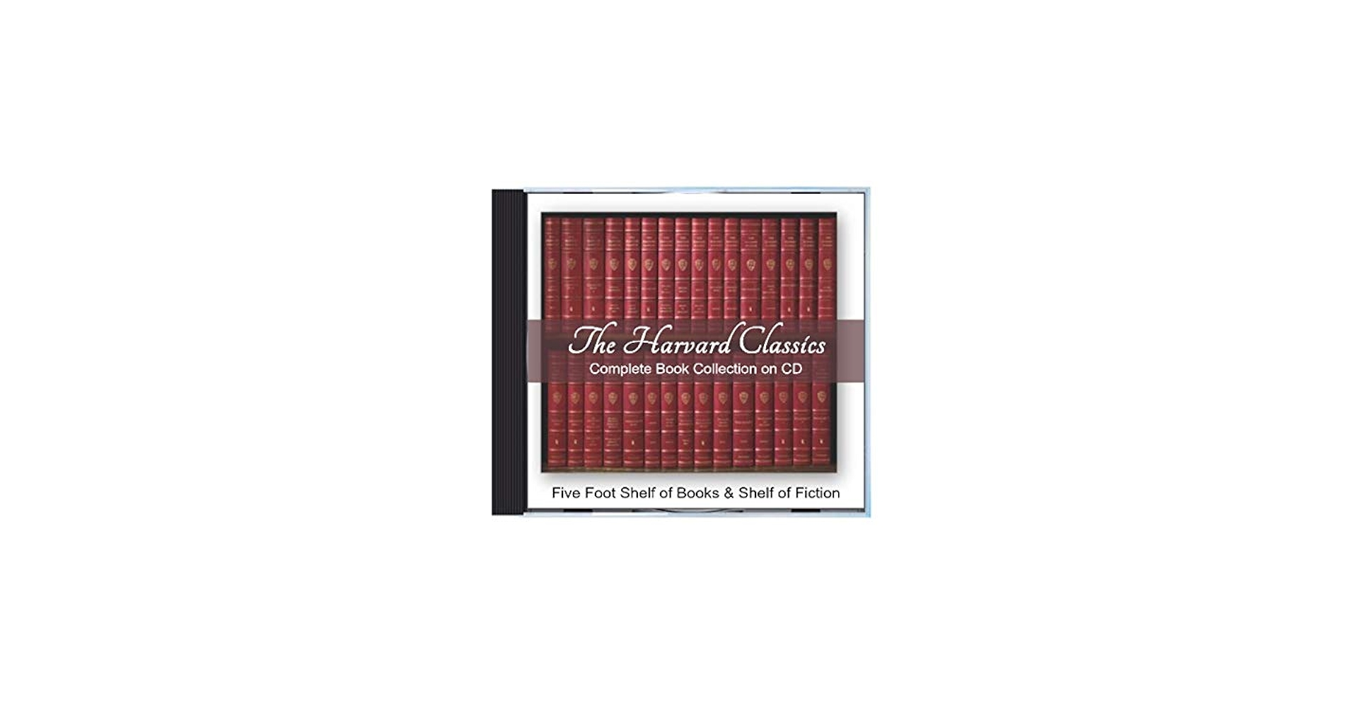 The Harvard Classics Complete 51 Volumes on CD + 20 Volume Shelf
